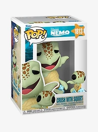 Funko Pop! Disney Pixar Finding Nemo Crush with Squirt Vinyl Figure