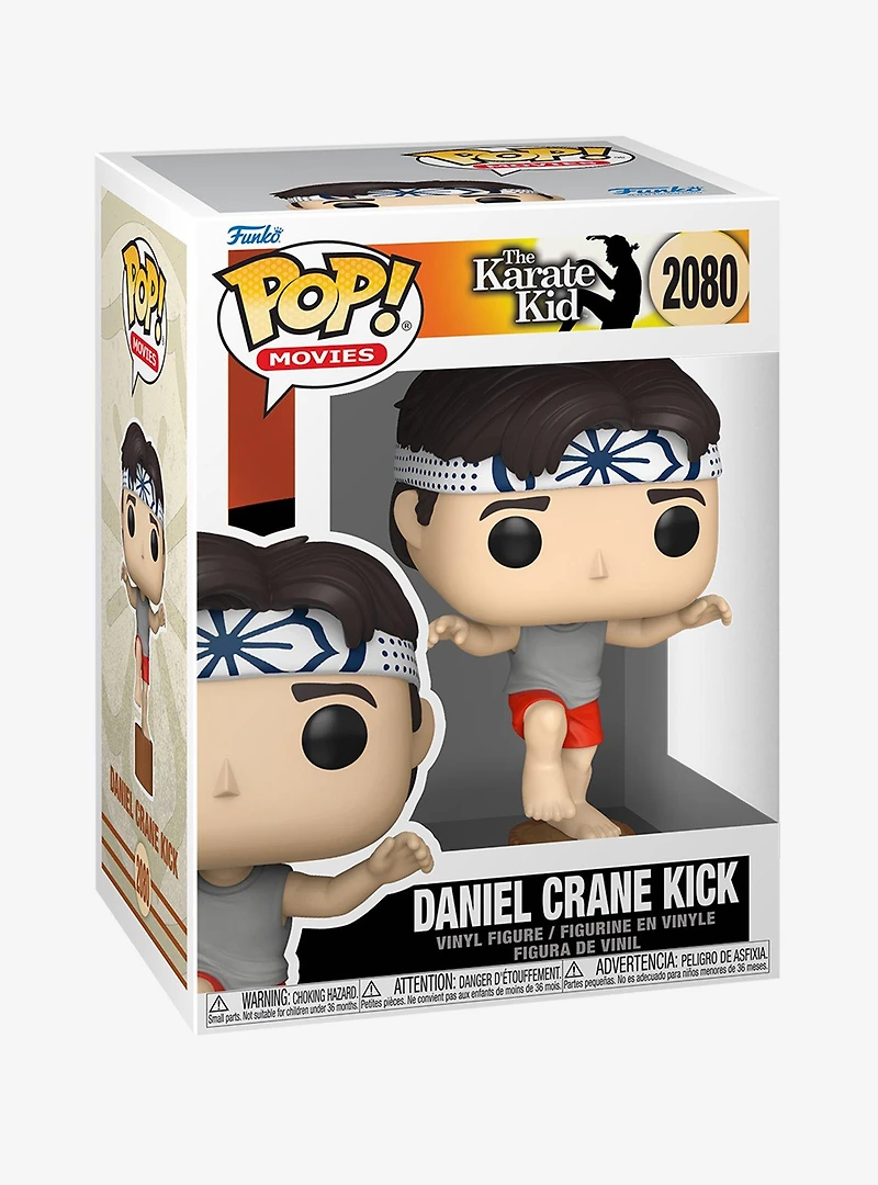 Funko Pop! Movies The Karate Kid Daniel Crane Kick Vinyl Figure