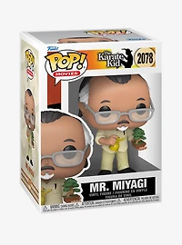 Funko Pop! Movies The Karate Kid Mr. Miyagi with Bonsai Tree Vinyl Figure