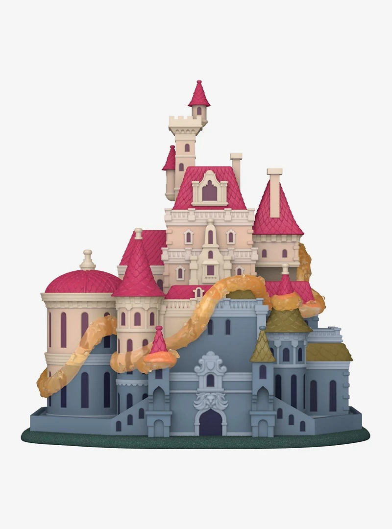 Funko Pop! Town Disney Beauty and the Beast Belle with Castle Vinyl Figure