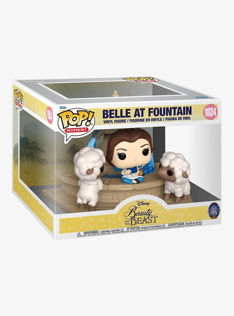 Funko Pop! Moment Disney Beauty and the Beast Belle at Fountain Vinyl Figure