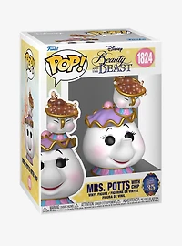 Funko Pop! Disney Beauty and The Beast Mrs. Potts with Chip Vinyl Figure