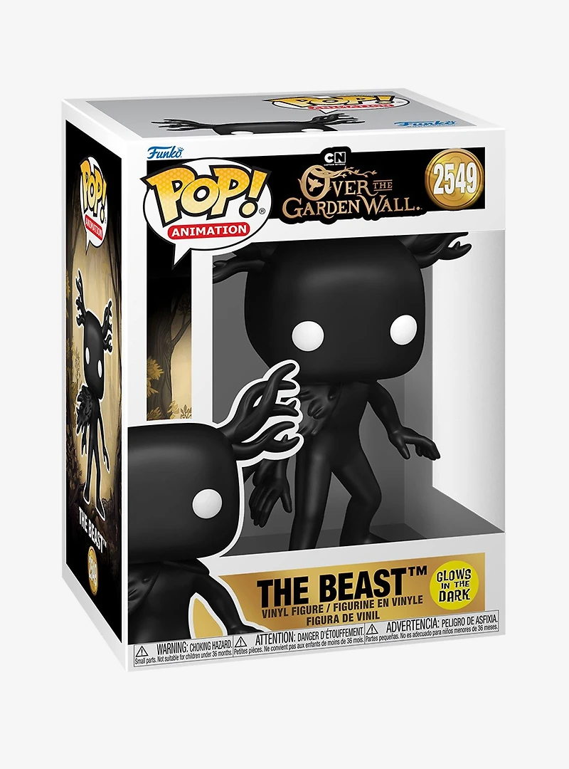 Funko Pop! Animation Over The Garden Wall The Beast Glow-in-the-Dark Vinyl Figure