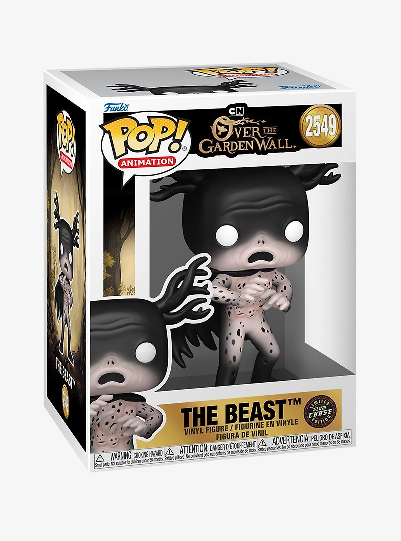Funko Pop! Animation Over The Garden Wall The Beast Glow-in-the-Dark Vinyl Figure