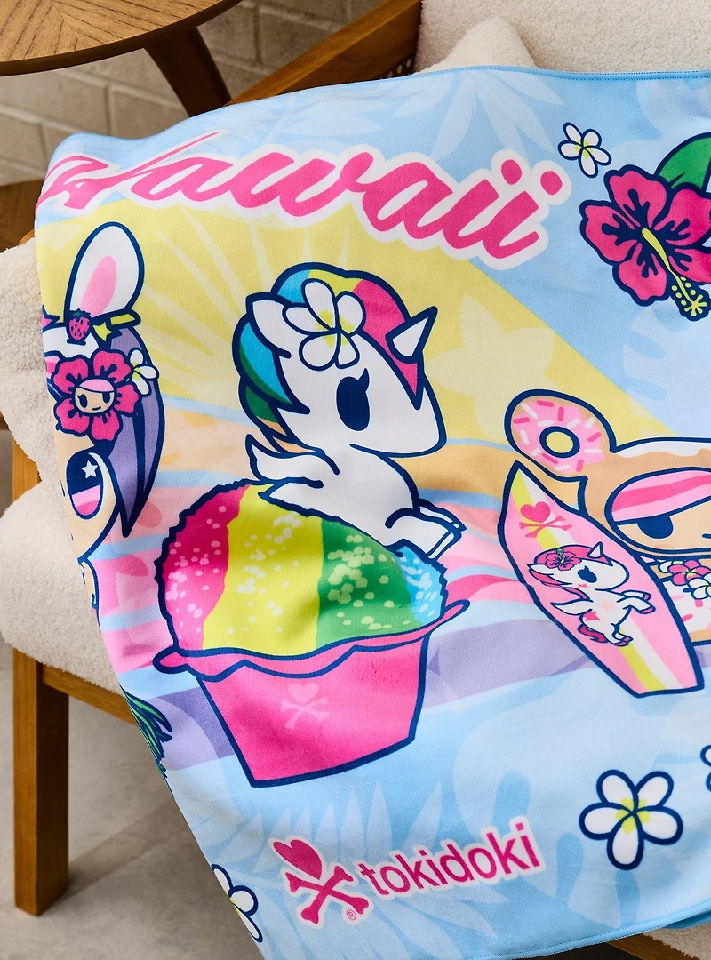 tokidoki Hawaii Ohana Beach Towel
