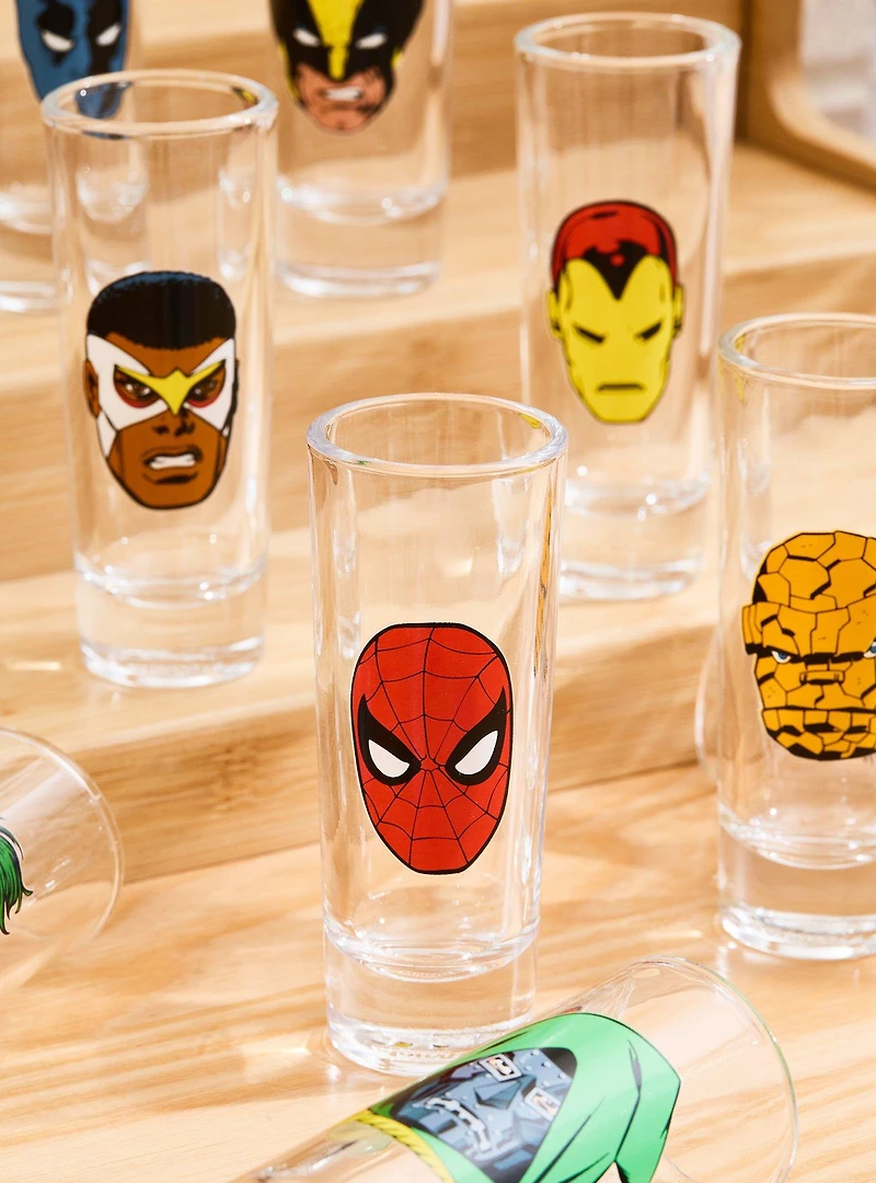 Marvel Heroes Blind Assorted Mini Glass - BoxLunch Exclusive