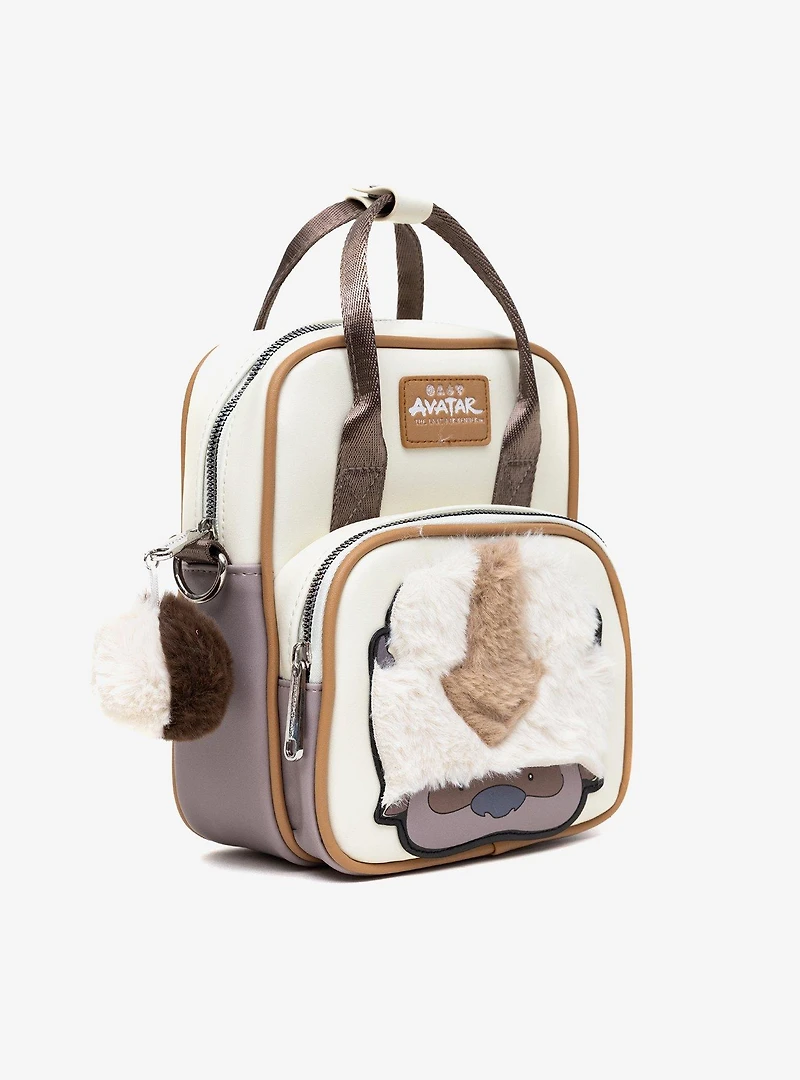 Avatar: The Last Airbender Appa Furry Face and Yip Yip Crossbody Bag