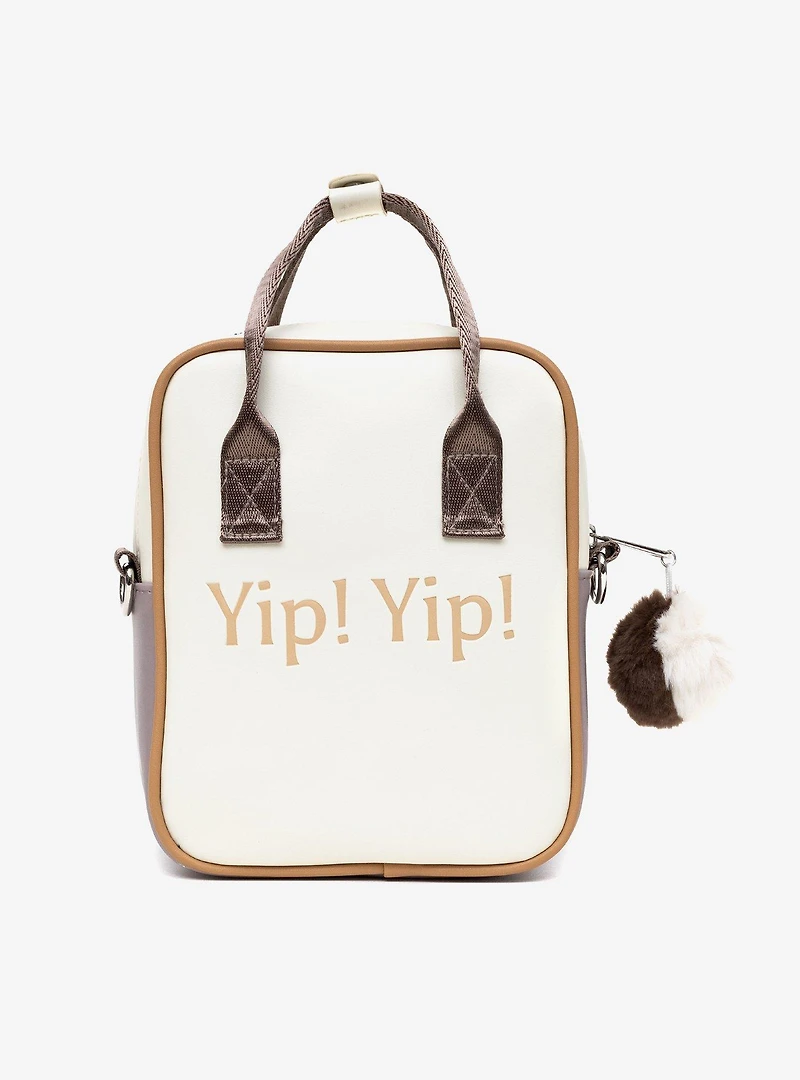 Avatar: The Last Airbender Appa Furry Face and Yip Yip Crossbody Bag