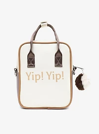 Avatar: The Last Airbender Appa Furry Face and Yip Yip Crossbody Bag
