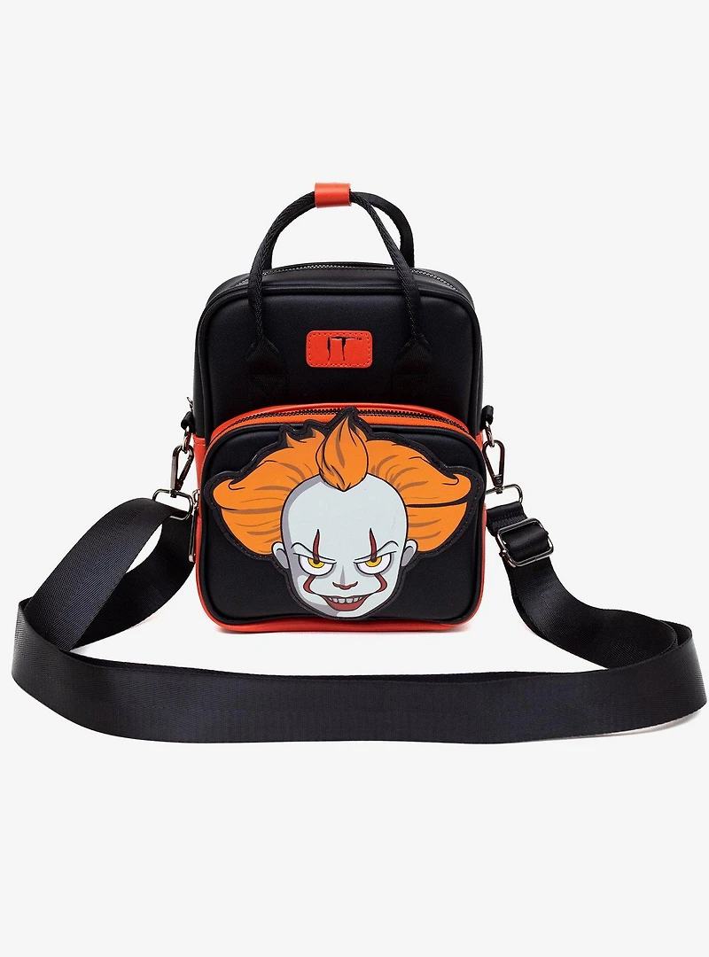 IT Pennywise Smiling Face Applique Crossbody Bag