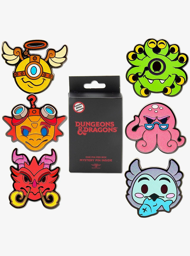 Dungeons & Dragons Mystery Enamel Pin Blind Box Series