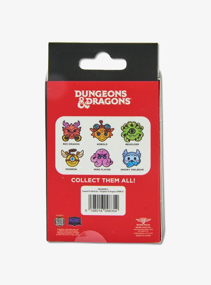 Dungeons & Dragons Mystery Enamel Pin Blind Box Series