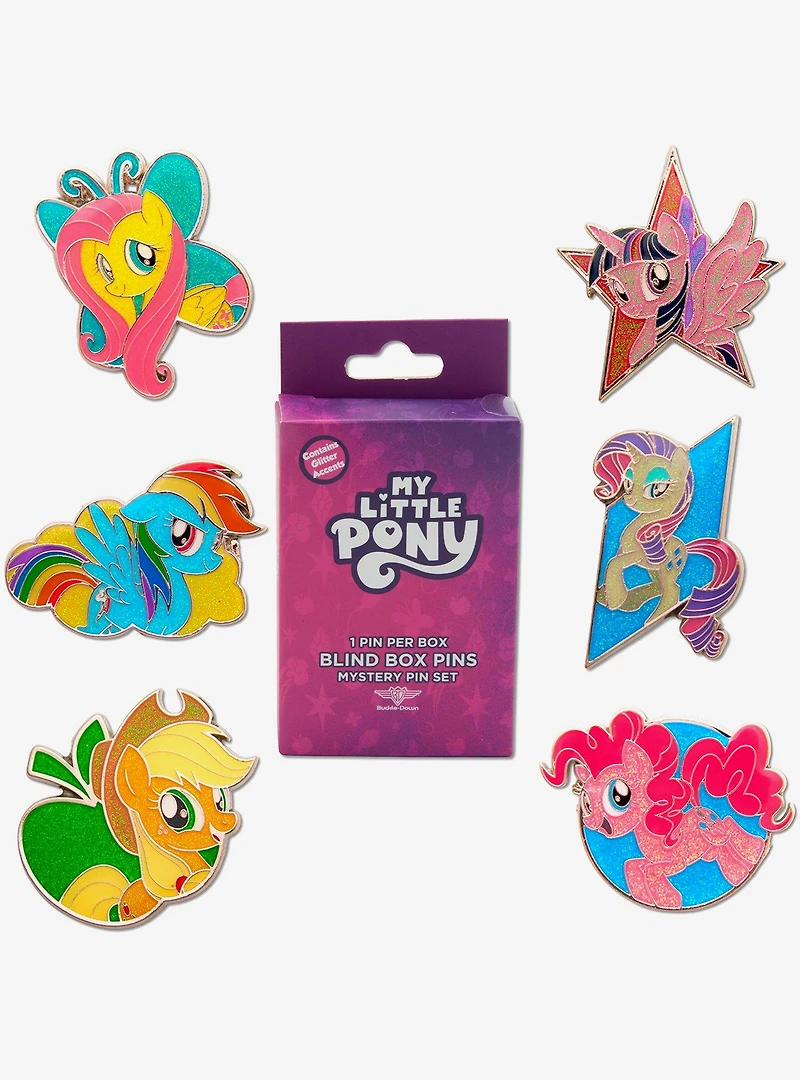 My Little Pony Mystery Enamel Pin Blind Box Series #1