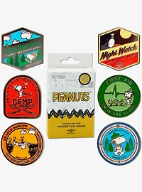 Peanuts Beagle Scouts Badge Mystery Enamel Pin Blind Box Series