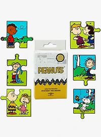 Peanuts Puzzle Mystery Enamel Pin Bling Box Series