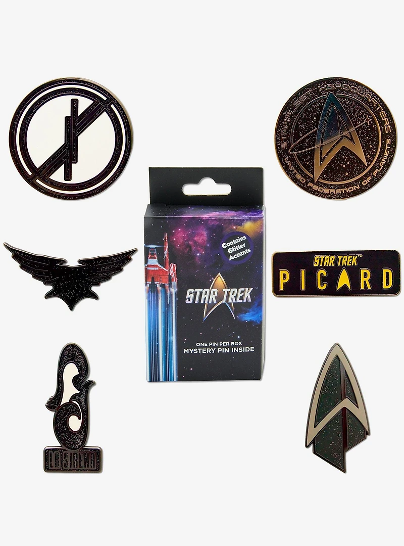 Star Trek Mystery Enamel Pin Blind Box Series