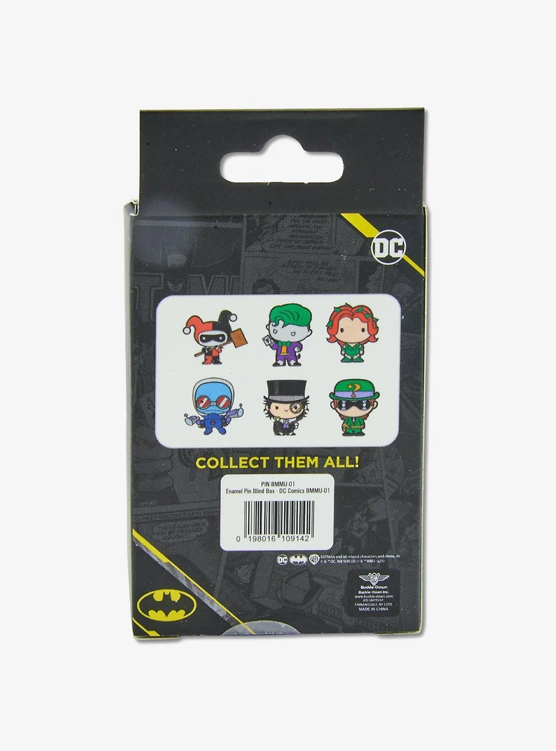 DC Comics Chibi Villains Mystery Enamel Pin Blind Box Series 2 Pack