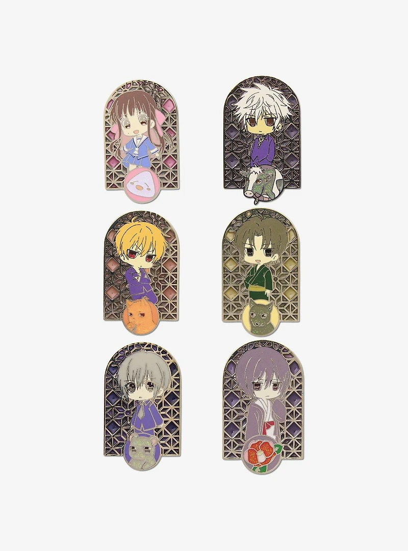 Fruits Basket Mystery Enamel Pin Blind Box Series 2 Pack