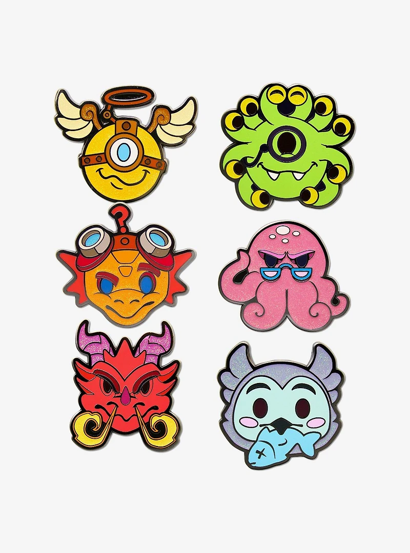 Dungeons & Dragons Mystery Enamel Pin Blind Box Series 2 Pack
