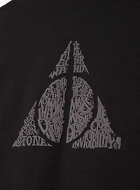 Harry Potter The Deathly Hallows Tonal T-Shirt - BoxLunch Exclusive