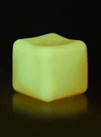 Glow-in-the-Dark Sugar Cube Squishy Toy