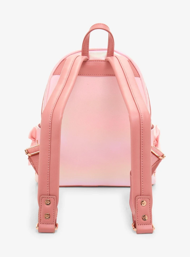 Loungefly Disney Princess Cameo Pink Portraits Tonal Mini Backpack - BoxLunch Exclusive