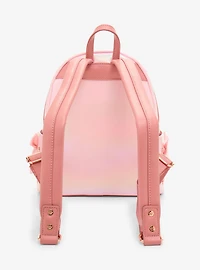 Loungefly Disney Princess Cameo Pink Portraits Tonal Mini Backpack
