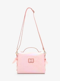 Loungefly Disney Princess Cameo Pink Portraits Tonal Crossbody Bag