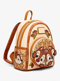 Loungefly Disney Chip & Dale Stained Glass Mini Backpack - BoxLunch Exclusive