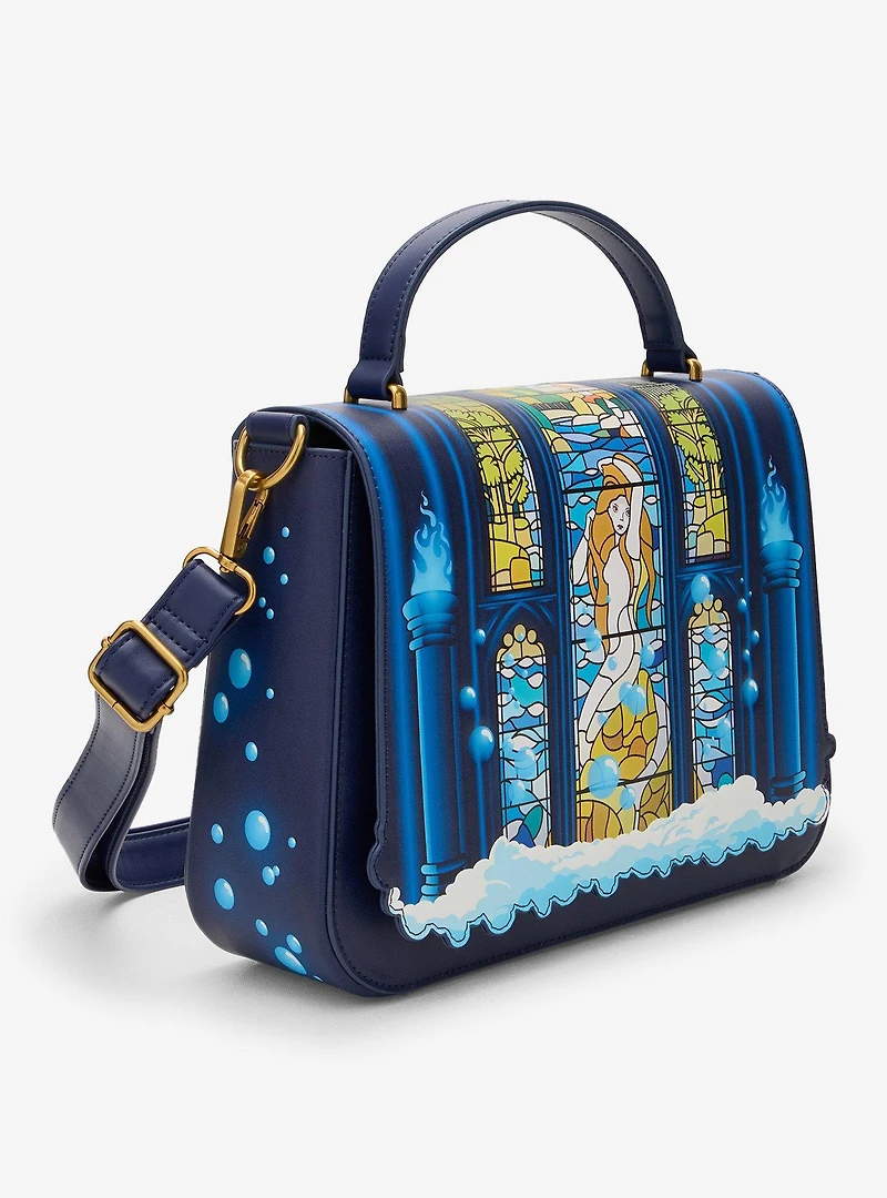 Loungefly Harry Potter Mermaid Stained Glass Window Crossbody Bag - BoxLunch Exclusive
