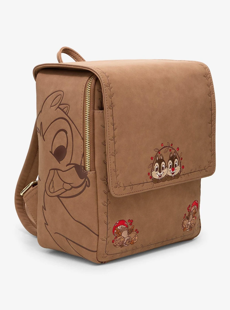 Loungefly Disney Chip & Dale Mushrooms Mini Backpack - BoxLunch Exclusive
