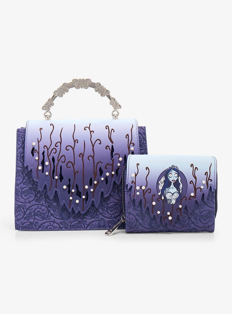 Loungefly Corpse Bride Emily Wedding Dress Crossbody Bag - BoxLunch Exclusive