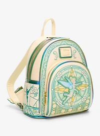 Loungefly Disney Peter Pan Tinker Bell Iridescent Stained Glass Mini Backpack