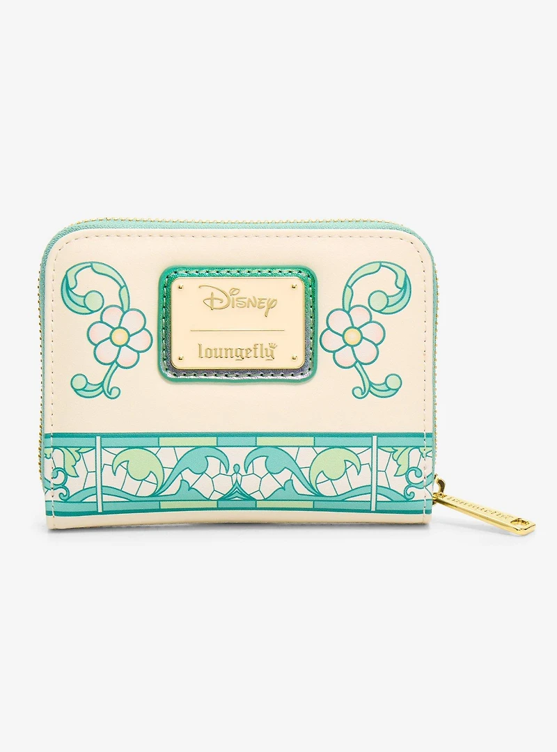 Loungefly Disney Peter Pan Tinker Bell Iridescent Stained Glass Wallet