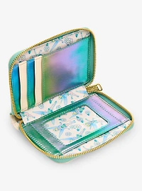 Loungefly Disney Peter Pan Tinker Bell Iridescent Stained Glass Wallet