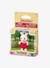 Calico Critters Chocolate Rabbit Baby Figure