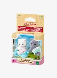 Calico Critters Persian Cat Twins Figure Set