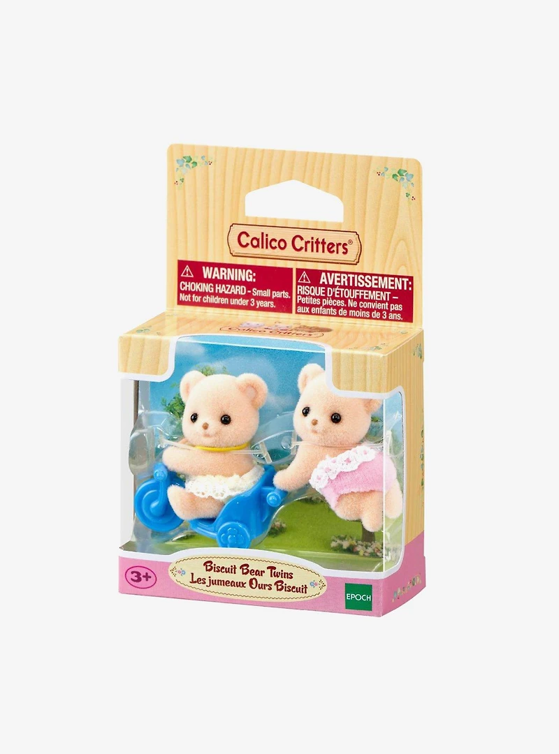 Calico Critters Biscuit Bear Twin Figure Set