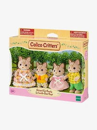 Calico Critters Striped Cat Family Figure Set