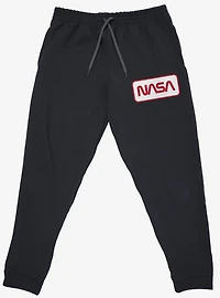 NASA Rectangular Worm Logo Jogger Sweatpants