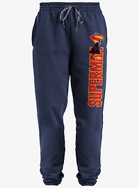 DC Comics Superman 2025 Shield Name Jogger Sweatpants
