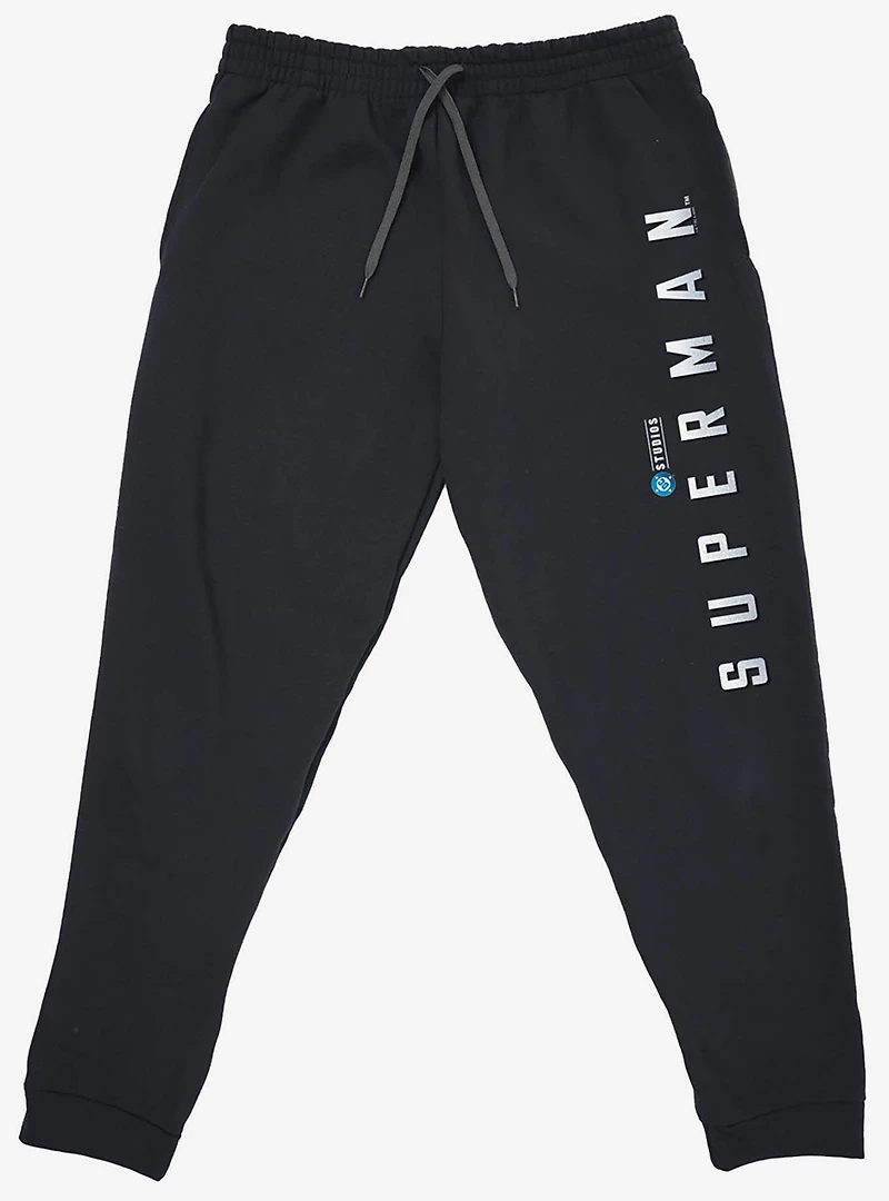 DC Comics Superman 2025 Logo Vertical Jogger Sweatpants