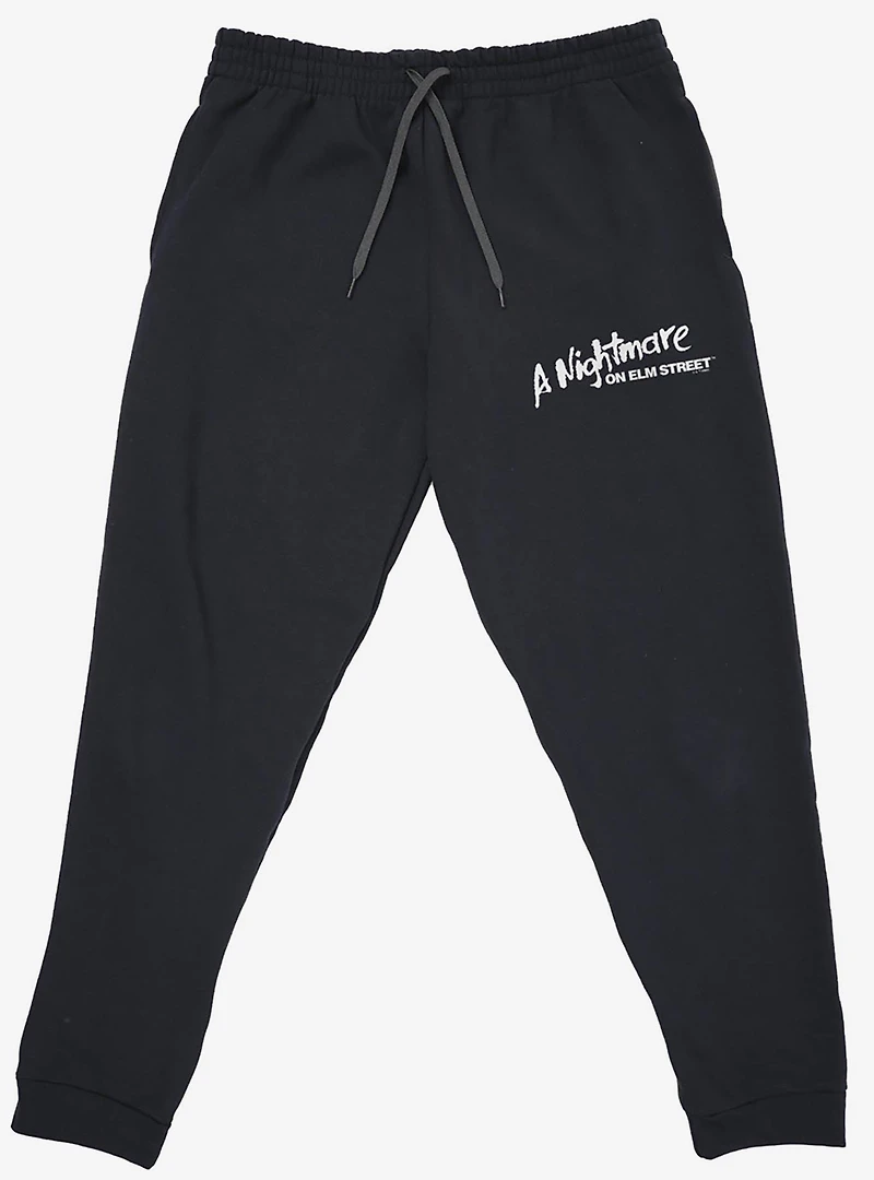 A Nightmare On Elm Street Logo Jogger Sweatpants