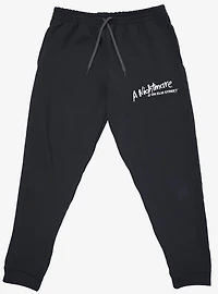 A Nightmare On Elm Street Logo Jogger Sweatpants
