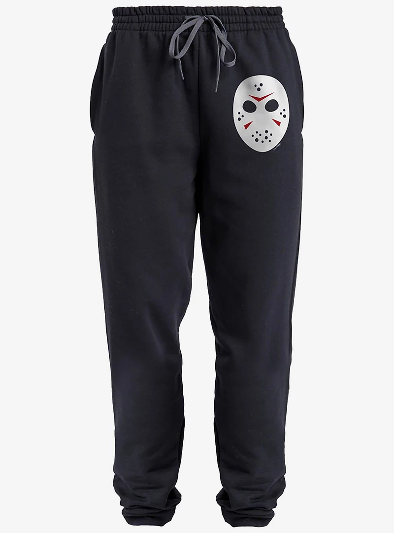 Friday the 13th Simple Mask Jogger Sweatpants