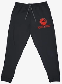 Mortal Kombat Klassic Dragon Logo Jogger Sweatpants