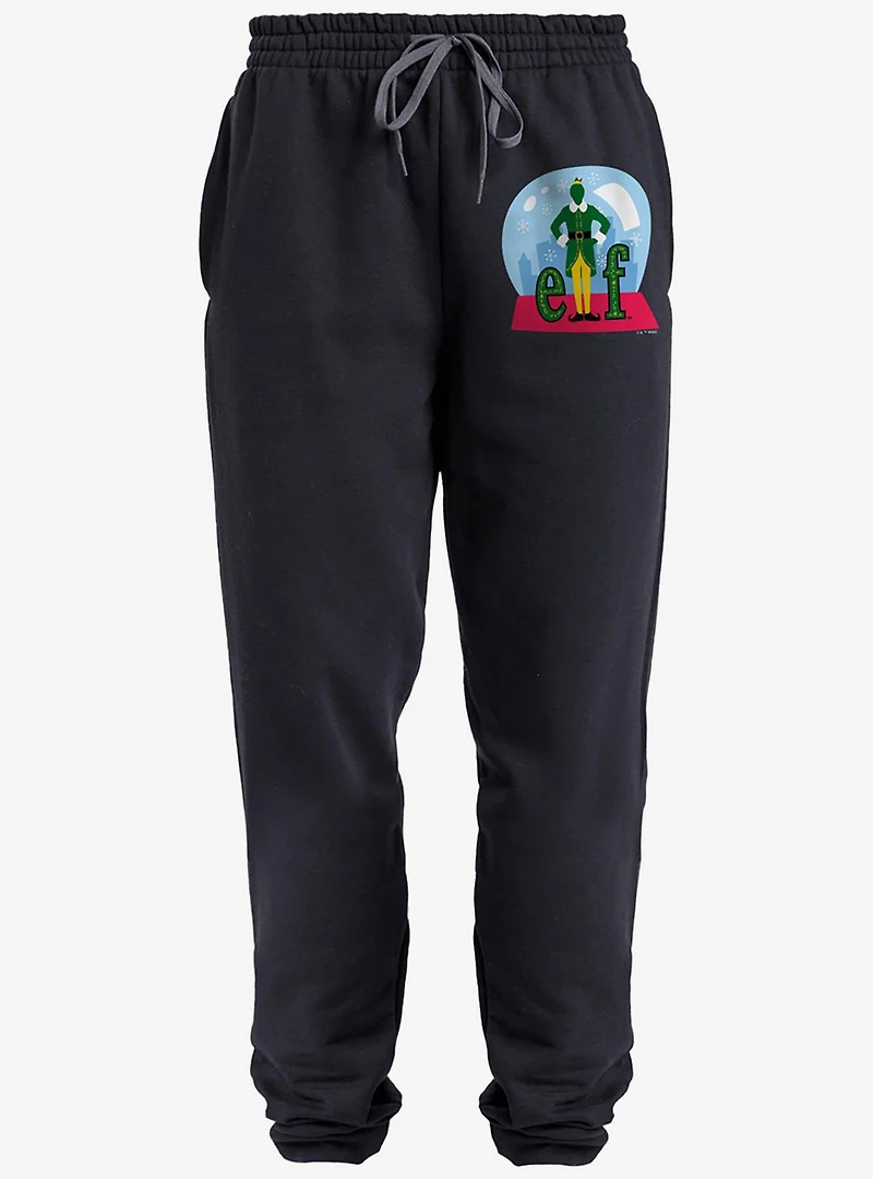 Elf Snow Globed Jogger Sweatpants
