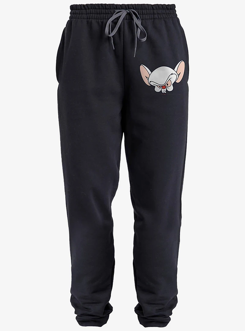 Pinky and the Brain Head Jogger Sweatpants