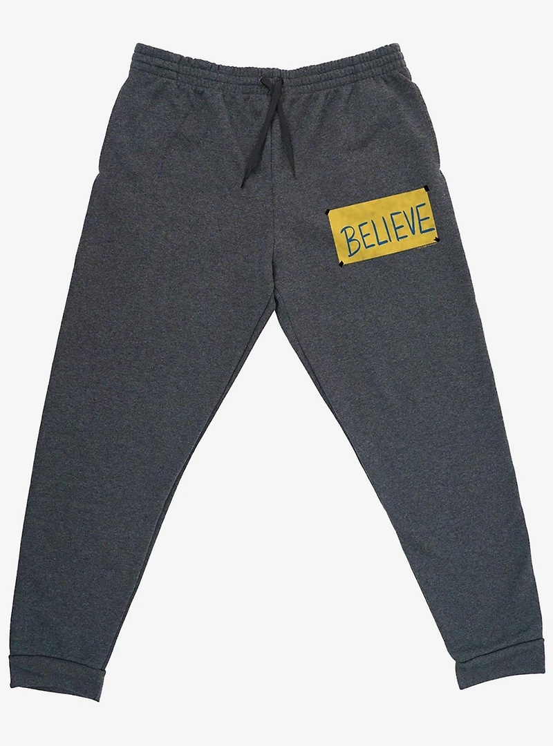 Ted Lasso Believe Sign Jogger Sweatpants