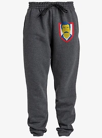Ted Lasso Mustache Jogger Sweatpants